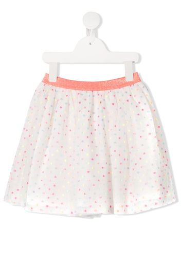 polka-dot tulle skirt