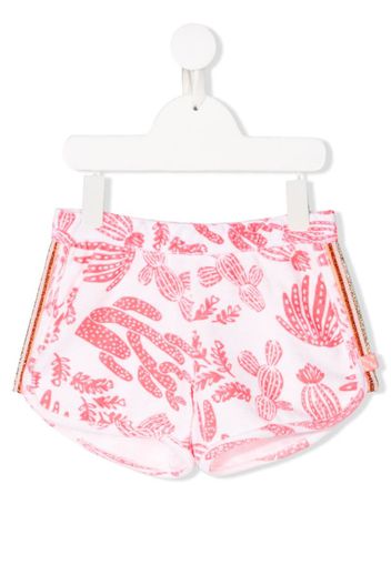 cactus print shorts