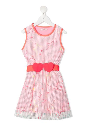 Billieblush heart belt dress - Bianco