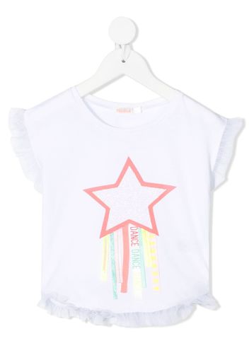 Billieblush T-shirt con stampa - Bianco