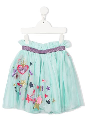 Billieblush shimmer tutu skirt - Verde