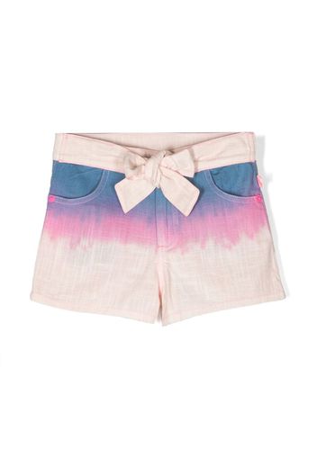 Billieblush gradient-effect cotton shorts - Rosa