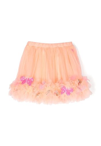 Billieblush butterfly tulle tutu skirt - Arancione