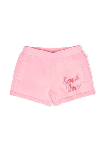 Billieblush glitter-detailed shorts - Rosa