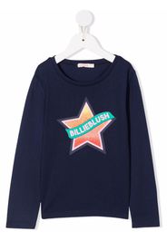 Billieblush star-print long-sleeved T-shirt