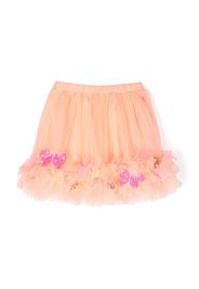 Billieblush butterfly tulle tutu skirt - Arancione