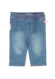 Billieblush Jeans dritti con stampa grafica