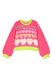 Billieblush Maglione con intarsio - Rosa