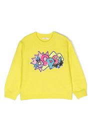 Billieblush Maglione girocollo con paillettes - Giallo