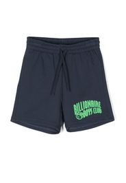 Billionaire Boys Club Kids Arch-Logo drawstring track shorts - Blu