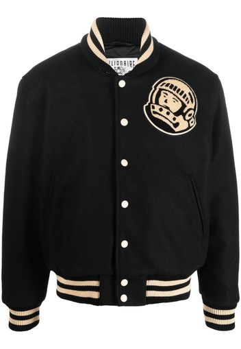 Billionaire Boys Club striped logo bomber-jacket - Nero