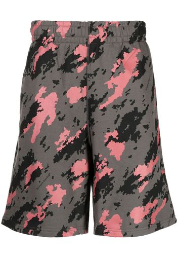 Billionaire Boys Club camouflage-print bermuda shorts - Grigio