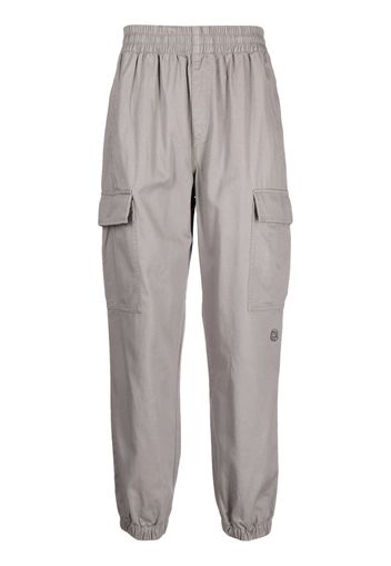 Billionaire Boys Club logo-patch cargo trousers - Grigio