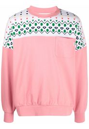 Billionaire Boys Club fair isle knit jumper - Rosa