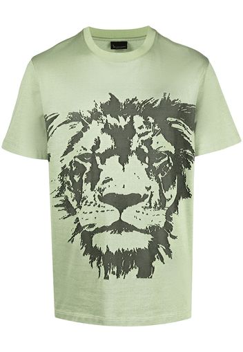 Billionaire T-shirt con effetto jacquard - Verde