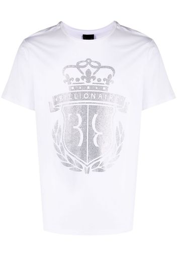 Billionaire T-shirt con decorazione - Bianco