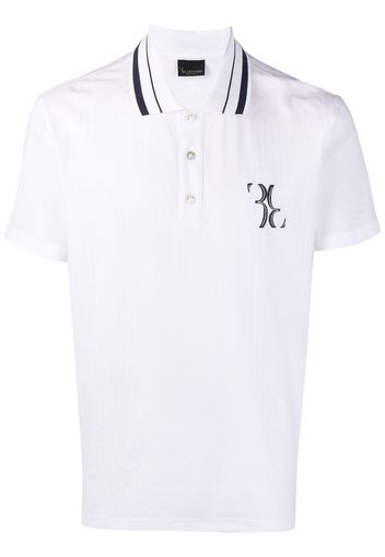 Billionaire Polo con Doppia B jacquard - Bianco