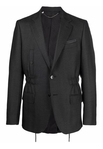 Billionaire single-breasted fitted blazer - Grigio