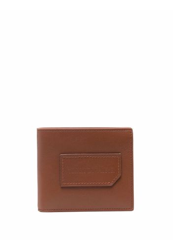 Billionaire Institutional leather wallet - Marrone