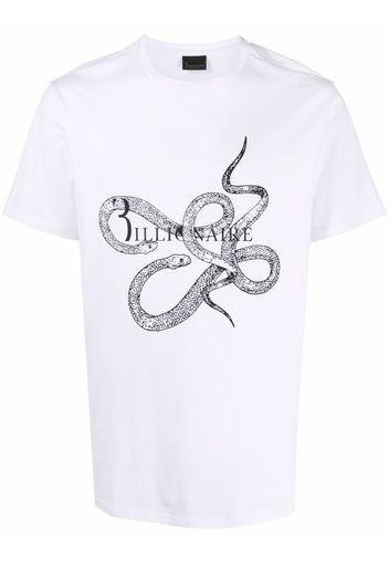 Billionaire T-shirt con stampa - Bianco