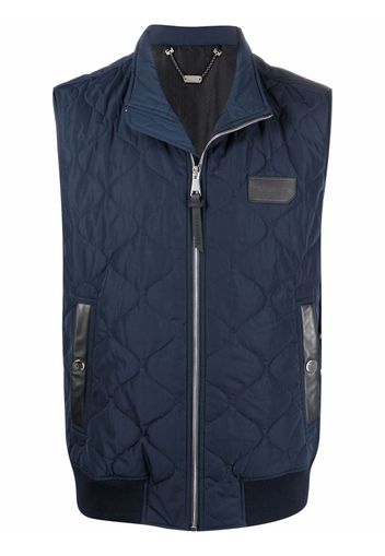 Billionaire Institutional quilted gilet - Blu