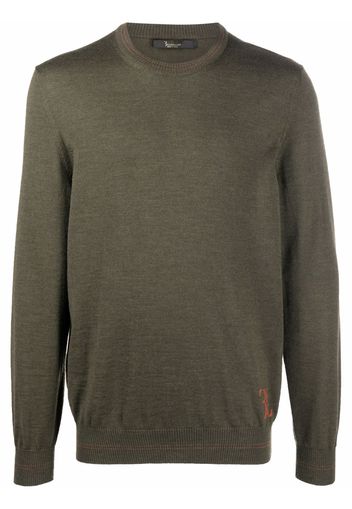 Billionaire fine-knit merino jumper - Verde