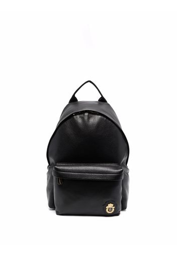 Billionaire logo-plaque backpack - Nero