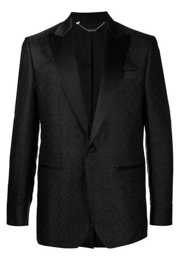 Billionaire Blazer monopetto jacquard - Nero