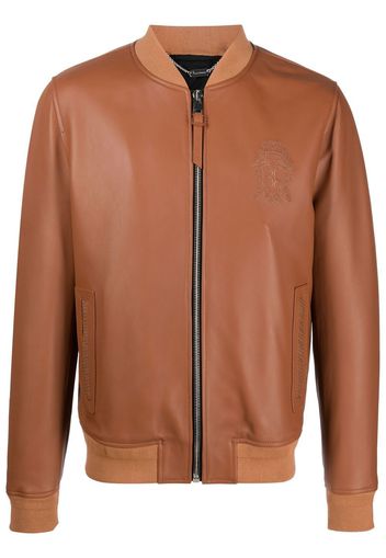 Billionaire sheepskin bomber jacket - Marrone