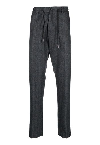 Billionaire pinstripe-pattern drawstring chinos - Grigio