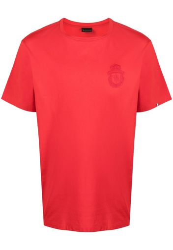 Billionaire T-shirt con ricamo - Rosso