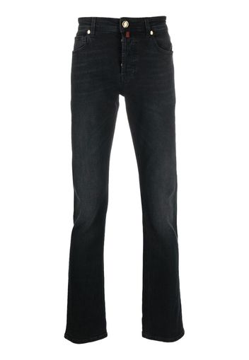 Billionaire super straight-leg cut jeans - Nero