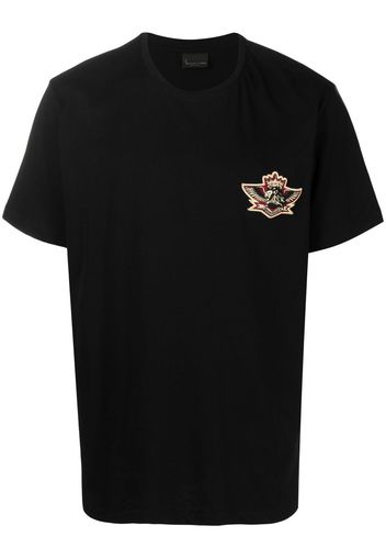 Billionaire logo-patch short-sleeved T-shirt - Nero
