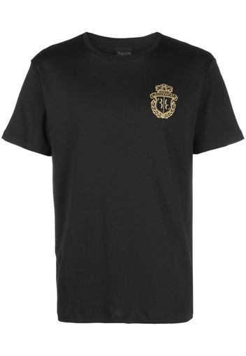 Billionaire embroidered-logo cotton T-shirt - Nero