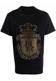 Billionaire logo-print cotton T-Shirt - Nero