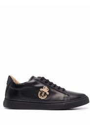 Billionaire Crest low-top sneakers - Nero