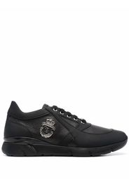 Billionaire Sneakers con placca logo - Nero