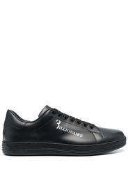 Billionaire logo-print low-top sneakers - Nero