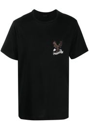 Billionaire crest-logo crew-neck T-shirt - Nero