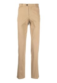 Billionaire classic cotton straight leg trousers - Toni neutri