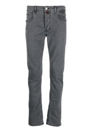 Billionaire mid-rise straigh-leg jeans - Grigio