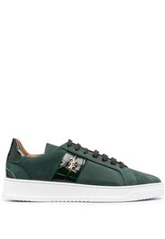 Billionaire Sneakers con effetto coccodrillo - Verde