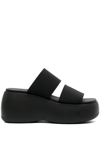 Bimba y Lola stretch-strap platform sandals - Nero