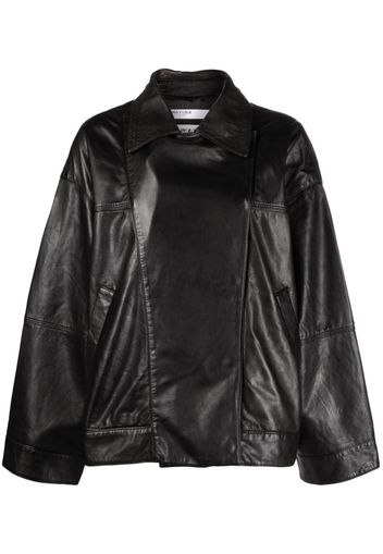 Bimba y Lola leather biker jacket - Nero