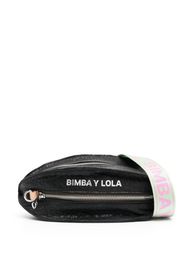 Bimba y Lola Pelota leather crossbody bag - NEGRO