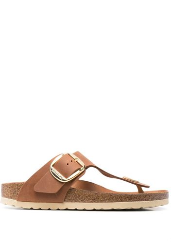 Birkenstock Gizeh T-bar flip-flops - Marrone