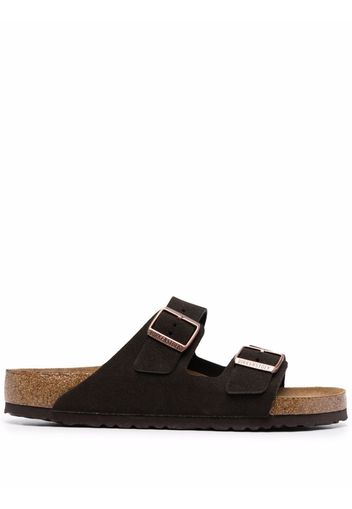 Birkenstock Arizona slip-on suede sandals - Marrone