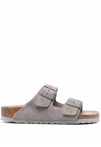 Birkenstock Arizona slip-on suede sandals - Grigio