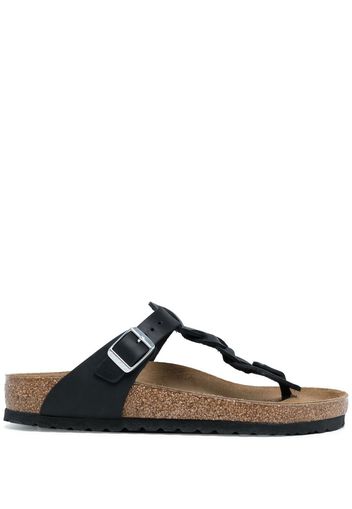 Birkenstock Gizeh twisted sandals - Nero