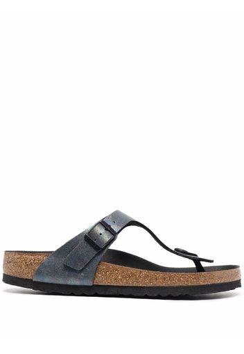 Birkenstock buckle-fastening open-toe sandals - Nero